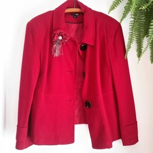 Red, East 5th suit jacket/blazer